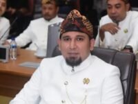 Ketua Komisi II DPRD Kabupaten Sukabumi Hamzah Gurnita. (Mediaseruni)