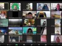 Kegiatan Webinar nasional tentang deep learning yang diselenggarakan Pengurus Besar PGMNI. (Dadan Saepudin/Mediaseruni)