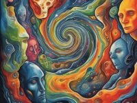 Ilustrasi kehidupan mahluk hidup di luar angkas