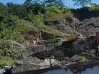 penemuan tambang yang diduga ilegal di Palabuhanratu