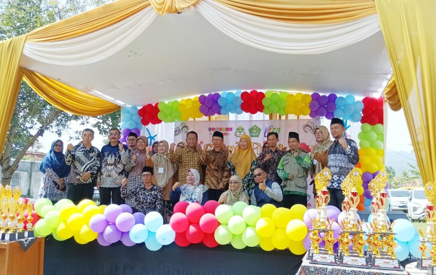 Generasi Emas RA Unjuk Kreativitas di Grand Final Gernasratik dan Aksera 2025  1 generasi emas