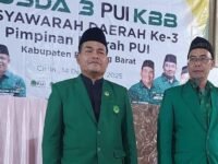Secara aklamasi, H. Aep Nurdin, S.Ag., M.Si terpilih kembali sebagai Ketum PD PUI KBB dan Ade Zenal Arifin, A.Md., S.Sy Ketua Pertimbangan PD PUI KBB untuk masa bakti 2025-2030. (Dadan Saepudin/Mediaseruni)