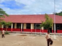 Penampakan SDN Citarik 1 setelah dilakukan perbaikan. (Sarmin/Mediaseruni)