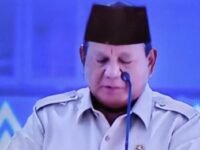 Presiden RI Prabowo Subianto saat meresmikan 166 Sekolah Rakyat di Kalimantan Selatan. (Ist)