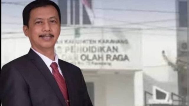 Kepala Dinas Pendidikan Kabupaten Ksrawang Wawan Setiawan. (Sarmin/Mediaseruni)