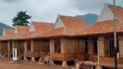Rumah Bantuan Korban Pergerakan Tanah di Desa Panyindangan Kecamatan Sukatani Kabupaten Purwakarta. (Ist)
