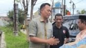 Anggota DPRD Provinsi Jawa Barat H. Jenal Aripin menyampaikan ucapan selamat menunaikan ibadah puasa kepada masyarakat Karawang dan Purwakarta. (Iman Suryana/Mediaseruni)