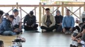 Anggota DPRD Provinsi Jawa Barat H. Jenal Aripin, SE, gelar dialog Wakil Rakyat bersama Warga Desa Mulyasari Kecamatan Ciampel Kabupaten Karawang, Jawa Barat. (Iman Suryana/Mediaseruni)