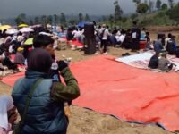 Sebagai penanda berakhirnya masa penanganan darurat, digelar acara sederhana namun penuh makna di lokasi terdampak.