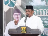 Bupati Asep Japar menghadiri Muhibah Ramadan 1447 Hijriah di Masjid Besar Al-Hidayah, Sagaranten. (Prima Arno Meidiandi/Mediaseruni)