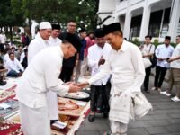 Gubernur Dedi Mulyadi salat idulfitri 1447 Hijriah di Halaman Gedung Sate. (Ist)
