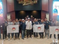 Foto bersama usai prosesi pelantikan pengurus DPD Gema Keadilan Kota Cimahi. (Chandra Permana/Mediaseruni)