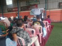 Anggota DPRD Kabupaten Bandung Barat, Ir. Jajang Sukmahari, menggelar reses di Perum Batujajar Indah 2, Batujajar. (Dadan Saepudin/Mediaseruni)