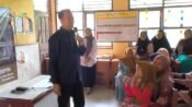 Jenal Aripin, menggelar agenda pengawasan penyelenggaraan pemerintahan di Desa Mekarbuana, Kecamatan Tegalwaru, Karawang. (Iman Suryana/Mediaseruni)