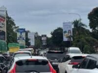 Ilustrasi macet setelah keluar gerbang tol (GT) Pasteur. (Ist)
