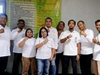 Foto bersama pengurus MIO Indonesia Daerah Sukabumi usai halal bihalal dan konsolidasi organisasi, tampak Ketua MIO Sukabumi, Purwanto (Humas MIO Sukabumi/Mediaseruni)