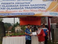 Ketua BAPOASI Kecamatan Tirtamulya, Ade Sutisna Wijaya, S.Pd., M.Pd, usai kegiatan. (Davi Alvaro/Mediaseruni)