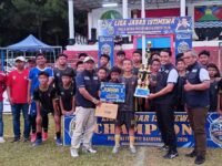 BMKJ Juara Liga Jabar Istimewa KBB KU-14 yang digelar oleh PSSI Kabupaten Bandung Barat, 26 April 2026. (Dadan Saepudin/Mediaseruni)