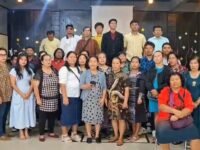 Jemaat Gereja Cahaya Kemuliaan usai menyampaikan surat terbuka kepada Presiden RI, Komisi III DPR RI, Komisi Yudisial dan institusi pengawas kejaksaan. (Humas MIO Indonesia)