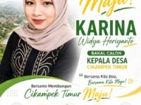 Karina Widya Heriyanto Siap Maju Pilkades Cikampek Timur, Cerminan Perempuan Tangguh Era Kartini Masa Kini