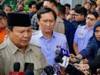 Presiden Prabowo memberi keterangan pers terkait kecelakaan kereta api di Bekasi. (Ist)