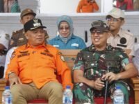 Tingkatkan Kesiapsiagaan: Dandim 0612/Tasikmalaya Hadiri Apel Geladi Penanggulangan Bencana