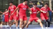 Timnas Futsal Indonesia berlatih. (Foto FFI)