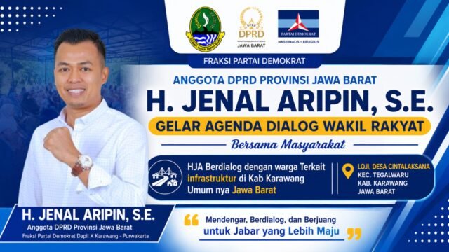 H. Jenal Aripin Serap Aspirasi Warga Cintalaksana, Infrastruktur Jadi Sorotan Utama