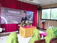 Kang HJA menyampaikan program pengawasan penyelenggaraan pemerintahan di Desa Wanakerta. (Iman Suryana/Mediaseruni)