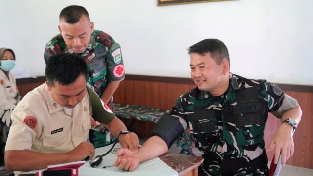 Rikkes Berkala Militer Korem 062/Tn, Dandenkesyah Garut: Jaga Kesehatan Personel