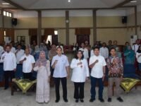 Foto bersama usai pengukuhan 31 kampung dan desa wisata di Kabupaten Sukabumi. (Ist)