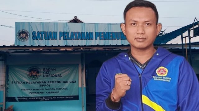 Pengurus Karang Taruna Darawolong, Anto. (Davi Alvaro/Mediaseruni)
