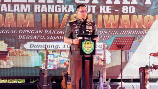 Bazar UMKM Rangkai 80 Tahun Kodam III/Siliwangi: Jenderal Santri Gelorakan Ekonomi Kerakyatan