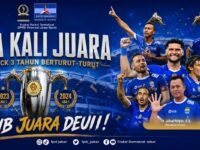 Anggota DPRD Jawa Barat H. Jenal Aripin Ucapkan Selamat Persib Bandung Hattrick 