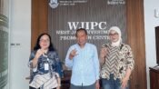 Ketua Komisi III DPRD Jabar H Jajang Rohana usai diskusi dengan jajaran WJIPC Jabar. (Chandra Permana/Mediaseruni)