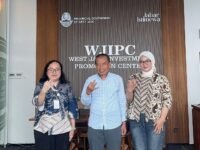 Ketua Komisi III DPRD Jabar H Jajang Rohana usai diskusi dengan jajaran WJIPC Jabar. (Chandra Permana/Mediaseruni)