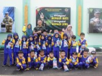 Tanamkan Cinta Tanah Air: Dandim 0612/Tasikmalaya Edukasi PAUD Roushatul Harissyah