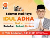 Spirit Idul Adha: H. Yefi Abdullah Ajak Masyarakat Teladani Nilai Keikhlasan dan Kepedulian Sosial