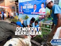 Partai Demokrat Kurban Bersama H. Jenal Aripin, Wujud Kepedulian untuk Masyarakat