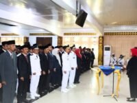 Pejabat Administrator dan Pejabat Pengawas Pemerintah Kabupaten Lampung Utara Dilantik