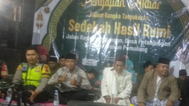 Sedekah Bumi Petanjungan Digelar Meriah Sabtu Malam, PJ Kades Ajak Warga Jaga Kekompakan