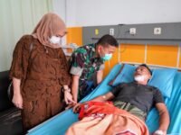 Motivasi dan Doa: Danrem 062/Tn Kunjungi Anggota di RS Dustira