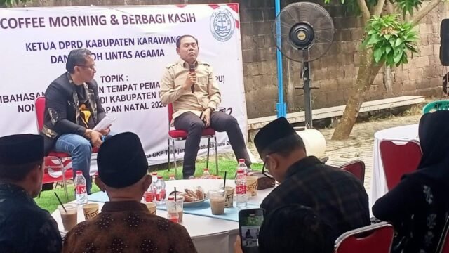 Ketua DPRD Karawang Endang Sodikin siap mengawal ketersediaan TPU Nondiskriminatif. (ist)