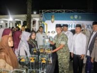 Dukung Pembinaan Generasi Qur’ani: Dandim 0612/Tasikmalaya Hadiri Penutupan MTQH XVI Kota Tasikmalaya