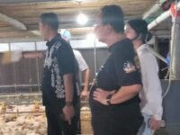 Apresiasi Usaha Peternakan Ayam H. Jenal Aripin, Ketua DPD Partai Demokrat Jabar Kunjungi Karawang