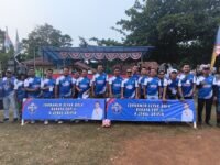 Lapangan Wargasetra Bergemuruh, H. Jenal Aripin Buka Turnamen Sepak Bola Baraya Cup II