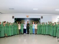 Menjaga Kesehatan: Persit Kodim 0612/Tasikmalaya Gaungkan Deteksi Dini di Rikkes Terpadu