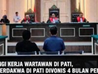 Preseden Hukum: Dua Pelaku Penghalang Kerja Jurnalis di Pati Resmi Dipenjara