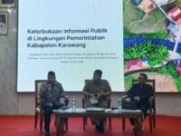 Diskominfo Kabupaten Karawang menggelar Monitoring dan Evaluasi Semester I Tahun 2026, terkait Undang-Undang Keterbukaan Informasi Publik. (Damara Ichsan/Mediaseruni)