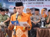 Wakil Bupati Lampung Utara Romli Sambut Kedatangan Jama’ah Haji